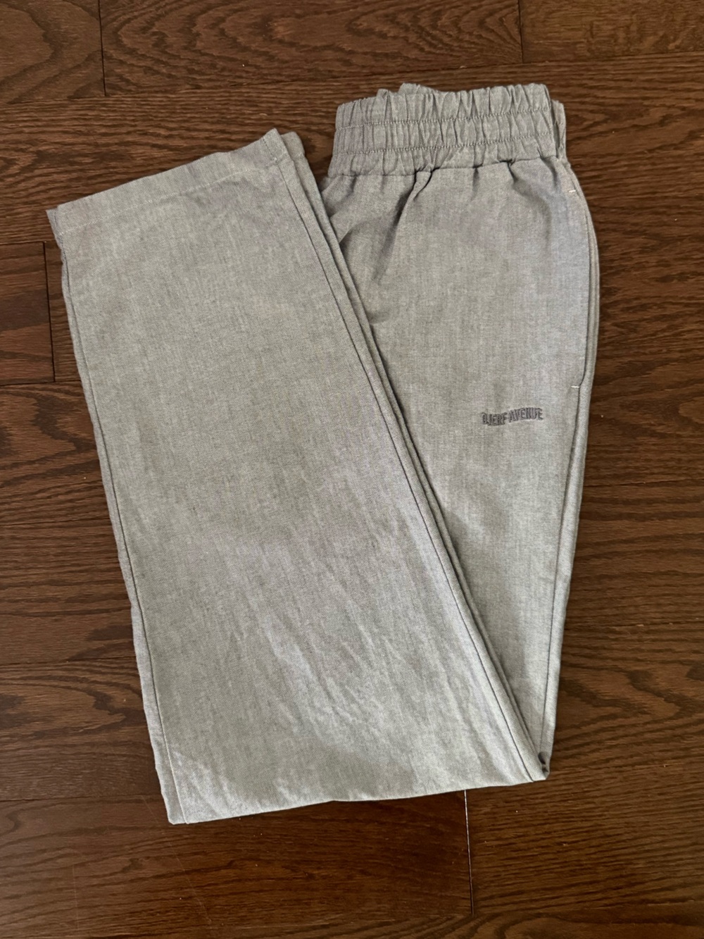 Djerf Avenue Breezy Pants - Grey Size S